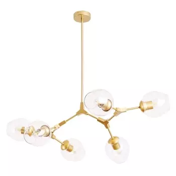 Потолочная люстра Arte Lamp Yuka A4103SP-6GO