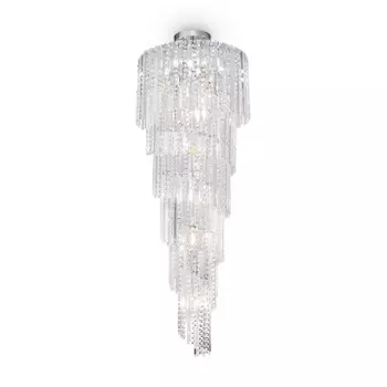 Потолочная/подвесная люстра хрустальная Maytoni Louis RC005PL-12CH