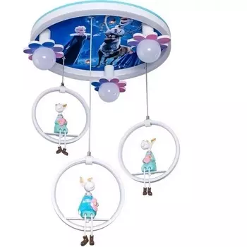 Потолочная светодиодная люстра 0476B-3-500 65W DBL Мелодия Света CH1M 000029391