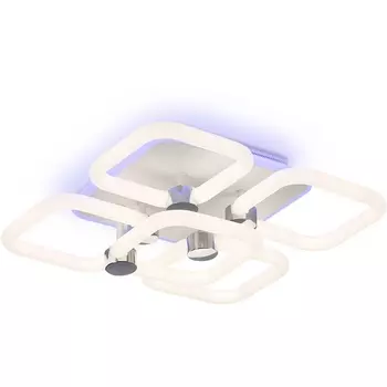 Потолочная RGB светодиодная люстра с пультом управления Ambrella Acrylica FA3861