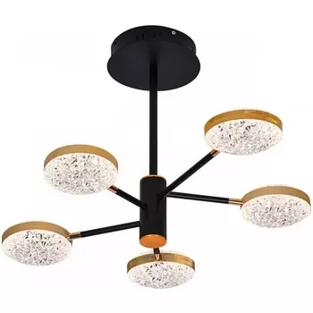 Потолочная светодиодная люстра на штанге 70Вт, пульт ДУ, 3200К+6500К Imex PLC-7050-680