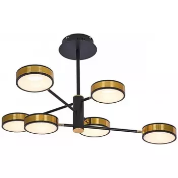 Потолочная светодиодная люстра на штанге 84Вт, пульт ДУ, 3200К+6500К Imex PLC-7049-820