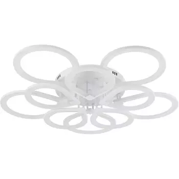 Потолочная светодиодная люстра с пультом ДУ 300W Natali Kovaltseva Singl LED LAMPS 81179