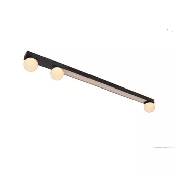 Потолочный светильник с пультом LED Arte Lamp Nihal A2611PL-4BK (плафоны шарики)