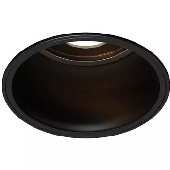 Потолочный круглый светильник LED уличный под гипсокартон IP65 Maytoni Grit O501DL-L5B3K