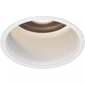 Потолочный круглый светильник LED уличный под гипсокартон IP65 Maytoni Grit O501DL-L10W3K