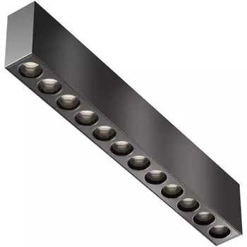 Потолочный линейный светильник светодиодный Maytoni Points C066CL-20W3-6K-B