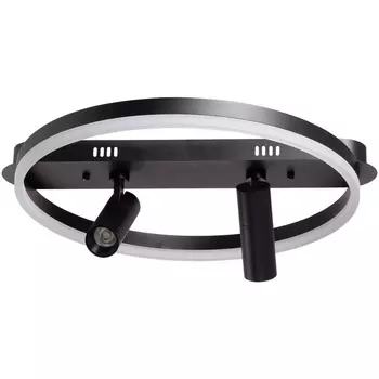 Потолочная люстра с пультом светодиодная со спотами DeMarkt Драйв 377013303