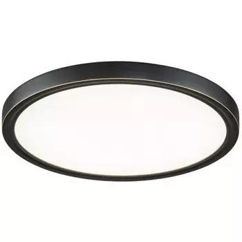 Потолочный светодиодный светильник круглый Belfast Glenmore 8088-3H BL