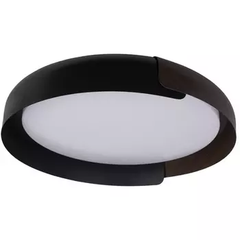 Потолочный светодиодный светильник круглый Loft It Coin 10198 Black