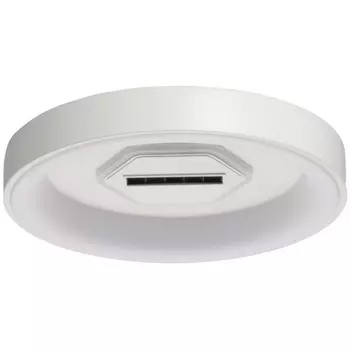 Потолочный светодиодный светильник круглый с пультом De City Мадлен 424014401