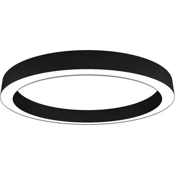 Потолочный светодиодный светильник Donolux Aura DL800C72WW Black кольцо