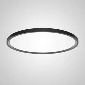 Потолочный светодиодный светильник круглый Extraslim D100 Black Imperiumloft Extraslim001 (212746-26) ImperiumLoft