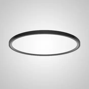 Потолочный светодиодный светильник круглый Extraslim D80 Black Imperiumloft Extraslim001 (212745-26) ImperiumLoft