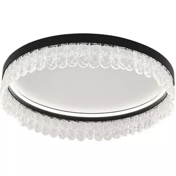 Потолочный светодиодный светильник круглый с пультом F-Promo Lunetta 4187-1C с подвесками