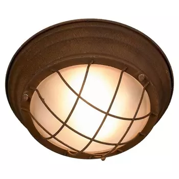 Потолочный светильник круглый IP21 Lussole Loft Huntsville GRLSP-8068