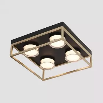 Потолочный светильник с пультом iLedex Link 4778-37x37 MBK+SGD