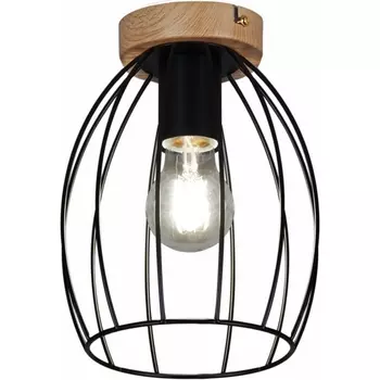 Потолочный светильник в форме клетки ILLUMICO IL1011-1C-05 BK