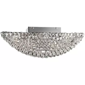 Потолочный светильник круглый Illuminati 1203218 MX1203218-4A chrome/clear