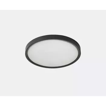 Потолочный светодиодный светильник круглый IP40 Italline IT011-5021 black