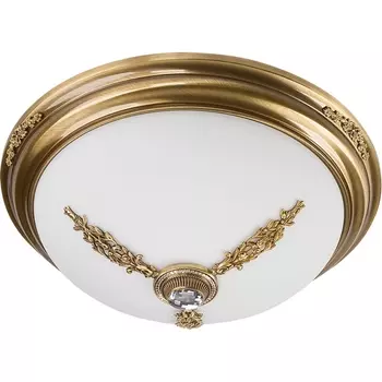 Потолочный светильник круглый Kutek Bellagio BEL-PL-3(P)470-OZ-CR