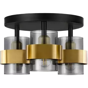 Потолочный светильник круглый Lussole Mitchel LSP-8996