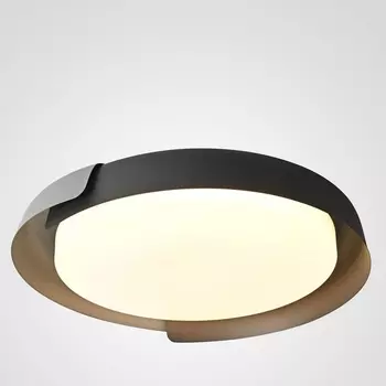 Потолочный светильник круглый с пультом LED Adda Black/Beton Imperiumloft Adda01 (223832-23) ImperiumLoft