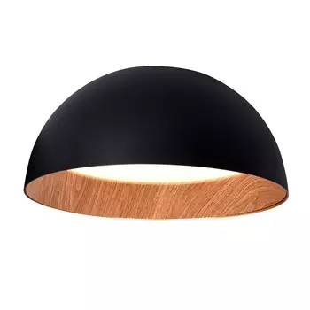 Потолочный светильник круглый светодиодный Delight Collection 020 C0207-500A black/wood DeLight Collection