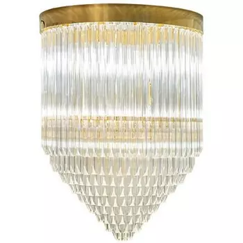 Хрустальный потолочный светильник круглый L'Arte Luce Retro Murano L09455.92