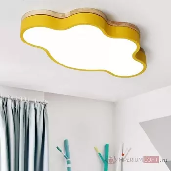 Потолочный светильник LED для детской Cloud Eco D63 Yellow By ImperiumLoft Cloud-Eco01 (Умный дом, Алиса) 189510-26