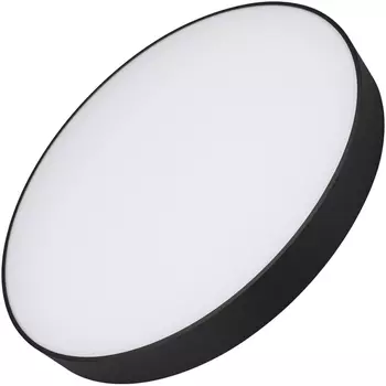 Потолочный светильник LED круглый SP-RONDO-R600-60W Warm3000 (BK, 120 deg, 230V) (Arlight, IP40 Металл) 034824