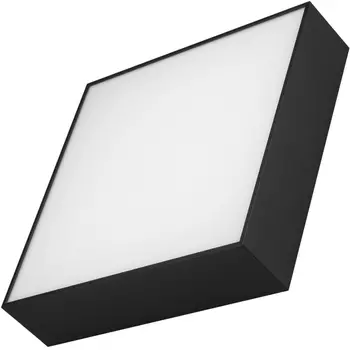 Потолочный светильник LED прямоугольный SP-QUADRO-S250x250-25W Day4000 (BK, 120 deg, 230V) (Arlight, IP40 Металл) 034789