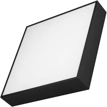 Потолочный светильник LED прямоугольный SP-QUADRO-S350x350-30W Day4000 (BK, 120 deg, 230V) (Arlight, IP40 Металл, 3 года) 034793