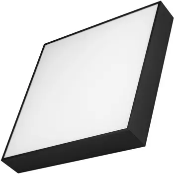 Потолочный светильник LED прямоугольный SP-QUADRO-S400x400-40W Day4000 (BK, 120 deg, 230V) (Arlight, IP40 Металл, 3 года) 034795