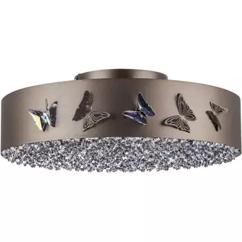 Потолочный светодиодный хрустальный светильник круглый Lightstar Faraone 701021