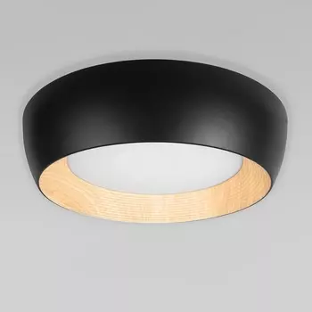 Потолочный светодиодный светильник круглый Loft It Folk 10255/500 Black