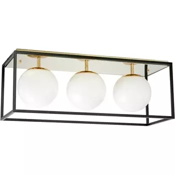 Потолочный светильник Lumina Deco Maldini LDC 8060-3 F.GD+BK шарики