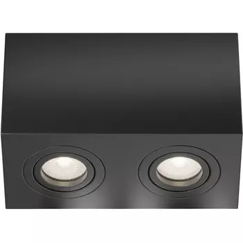 Потолочный светильник Atom GU10 2x50Вт Maytoni Technical C017CL-02B