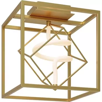 Потолочный светодиодный светильник Maytoni Membrane MOD345CL-L9BS3K форма куба