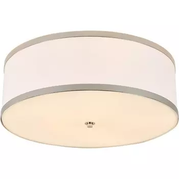 Потолочный светильник круглый Newport 3550 3555/PL nickel