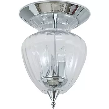 Потолочный светильник круглый Newport 6400 6404/PL chrome new