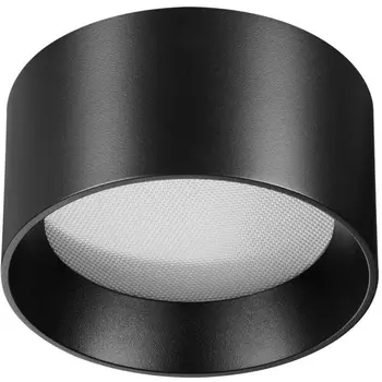 Потолочный светильник Odeon Light Oben 6621/10CL IP20 LED 10W 3000K 220V черный/металл/акрил