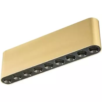 Потолочный линейный светильник Odeon Light Small 7093/21CL бронзовый/металл/акрил LED 21W 3000K 220V