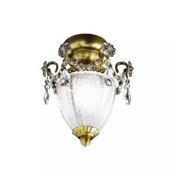 Потолочный светильник (муранское стекло) 6957/P1 01 V1669 MM Lampadari Rugiada с подвесками