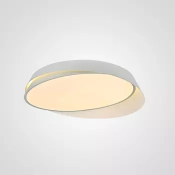 Потолочный светодиодный светильник круглый с пультом Shell D55 White Imperiumloft Shell (228947-26) ImperiumLoft