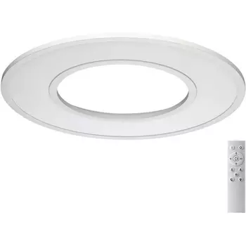 Потолочный светильник Sonex Altair 7718/52L металл/акрил/белый LED 52Вт 3000-6500К D590 IP20 пульт ДУ