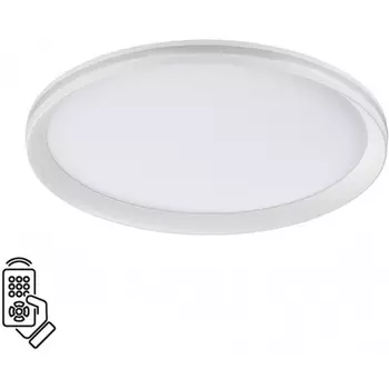 Потолочный светильник круглый Sonex Beta 7749/60L металл/PMMA/белый LED 60Вт 3000-6000К D386 пульт ДУ