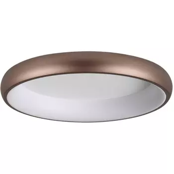 Потолочный светильник круглый Sonex Choco 7773/56L металл/белый/кофейный LED 56Вт 3000-6000K D500 ССТ