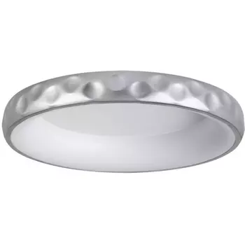 Потолочный светильник круглый Sonex Lacuna 7772/56L металл/белый/серебряный LED 56Вт 3000-6000K D500 ССТ