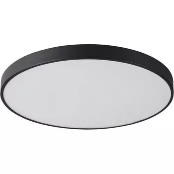 Потолочный светильник круглый Sonex Quasar 7756/92L металл/акрил/черный LED 80Вт+12Вт(подсветка) 3000K D800